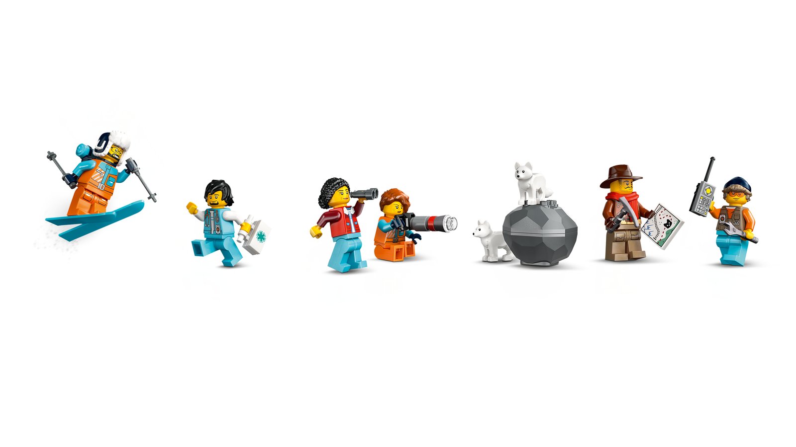 LEGO 60470 LEGO® City 60470 - Arktis-Polarexpress – Detailansicht 1