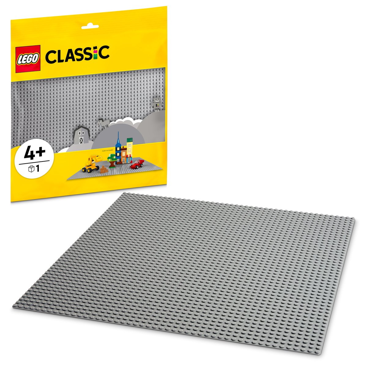 LEGO 11024 LEGO® Classic 11024 - Graue Bauplatte – Box & Produkt