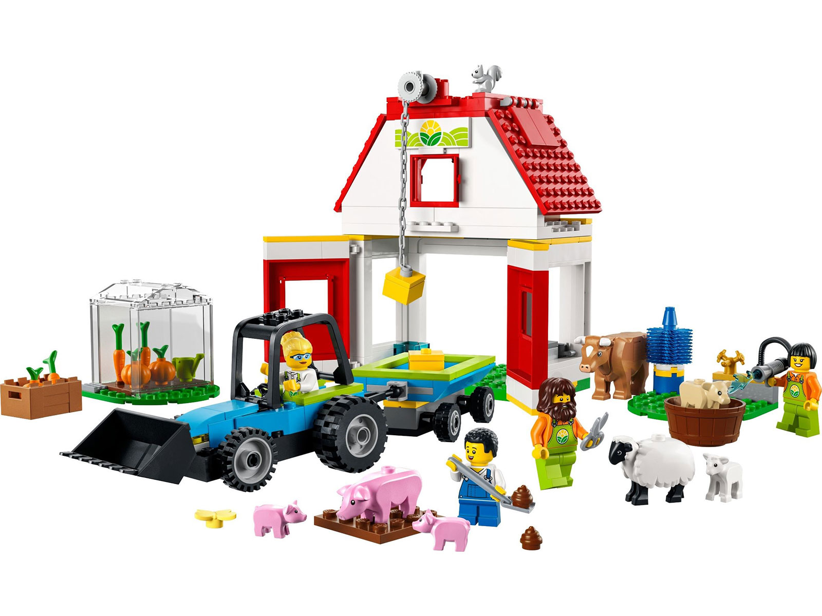LEGO® City 60346 - Bauernhof mit Tieren - Set