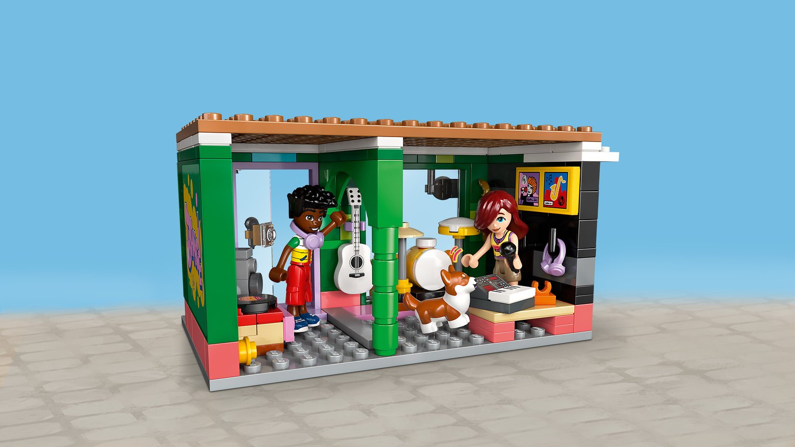 LEGO 42653 LEGO® Friends 42653 - Musikladen & Wohnung – Detailansicht 5