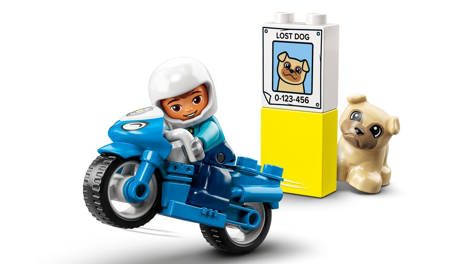 LEGO 10967 LEGO® DUPLO® 10967 - Polizeimotorrad – Primäres Produktbild