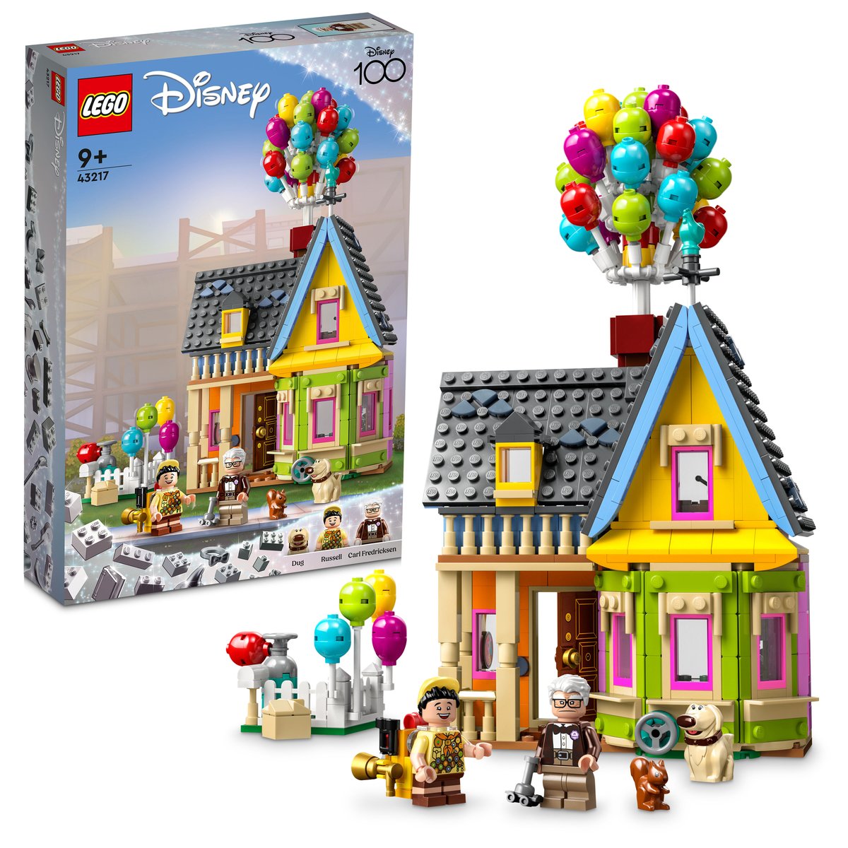 LEGO 43217 LEGO® Disney 43217 - Carls Haus aus „Oben“ – Box & Produkt