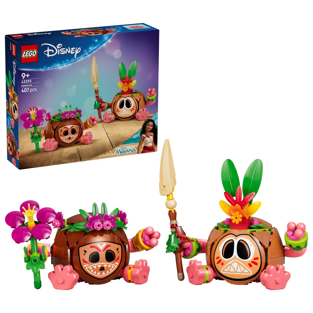 LEGO 43293 LEGO® ǀ Disney Vaiana 43293 - Kakamora – Box & Produkt
