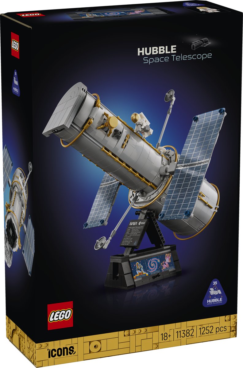 LEGO 11382 LEGO® Icons 11382 - Hubble-Weltraumteleskop – Verpackung vorne