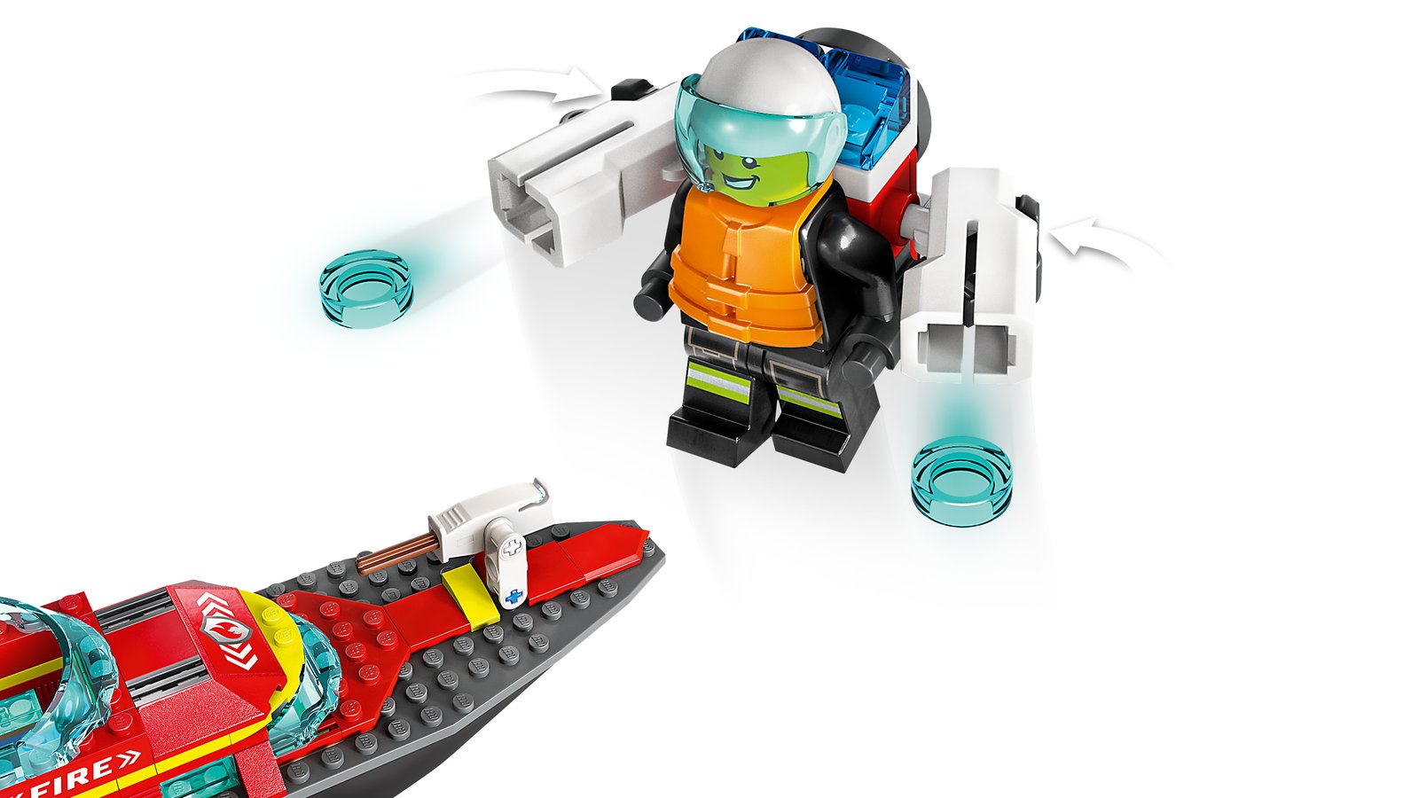LEGO 60373 LEGO® City 60373 - Feuerwehrboot – Detailansicht 4