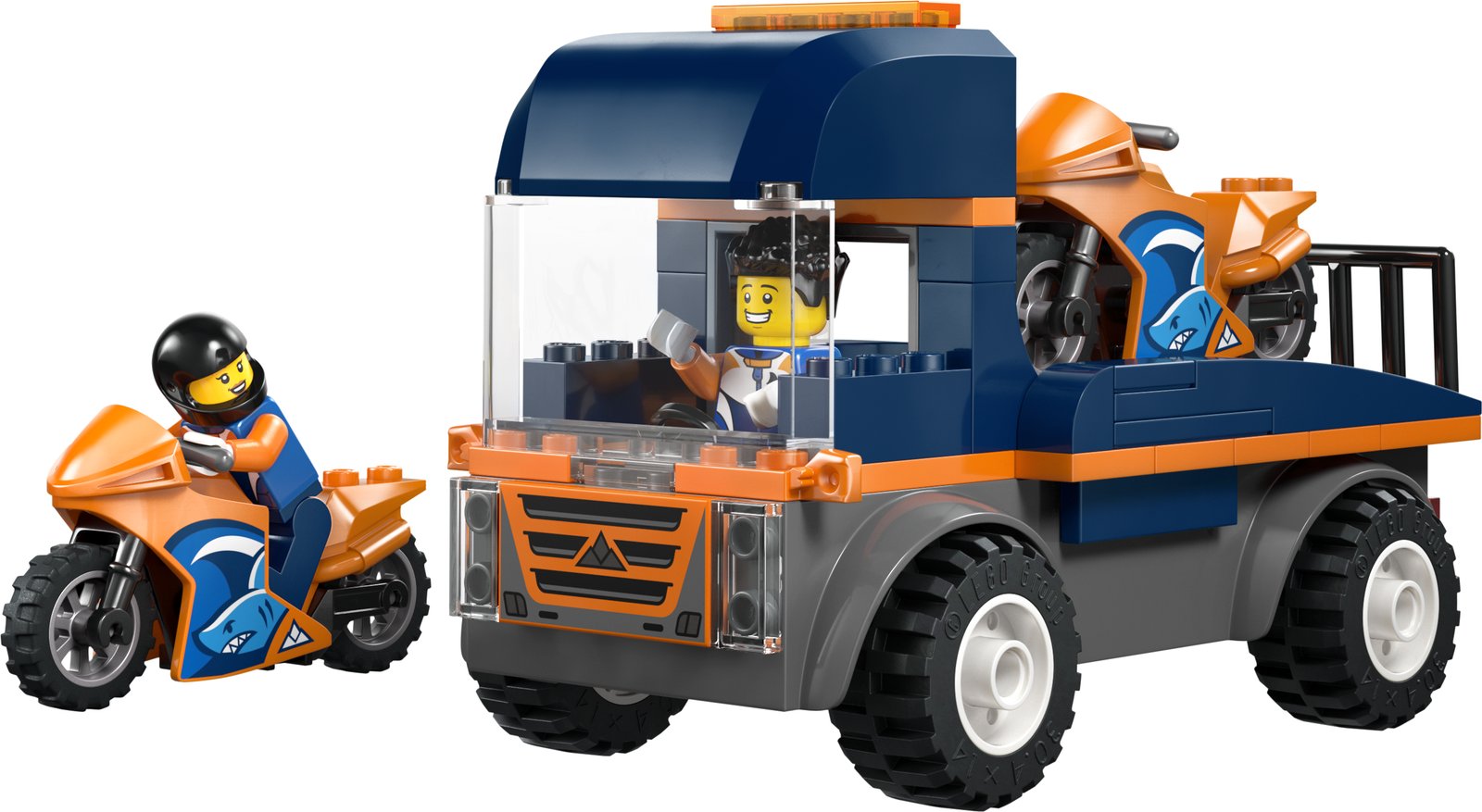 LEGO 60491 LEGO® LEGO City 60491 - Motorradtransporter – Produktfoto