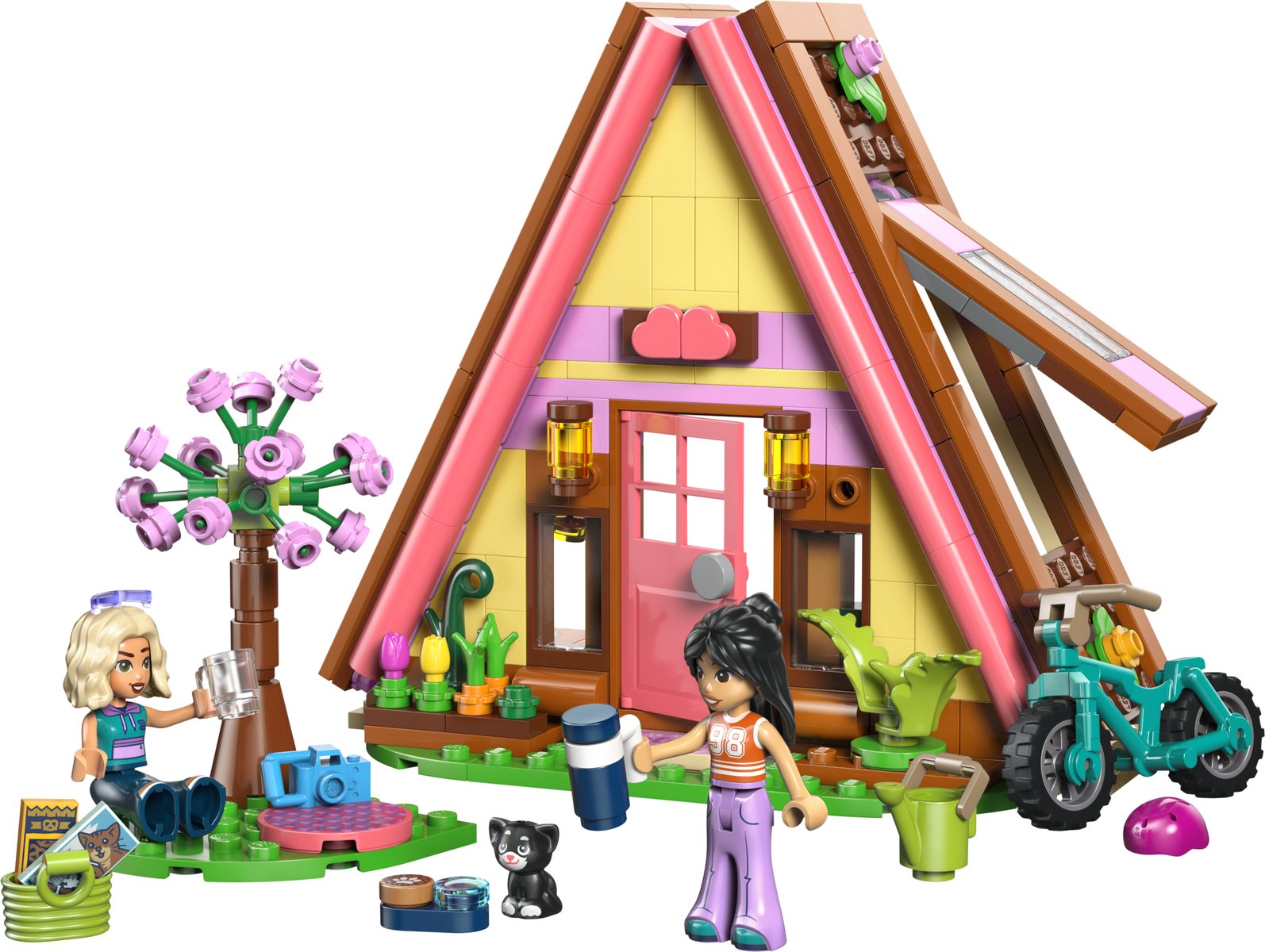 LEGO 42682 LEGO® Friends – 42682 - Glampinghütte in freier Natur – Produktfoto