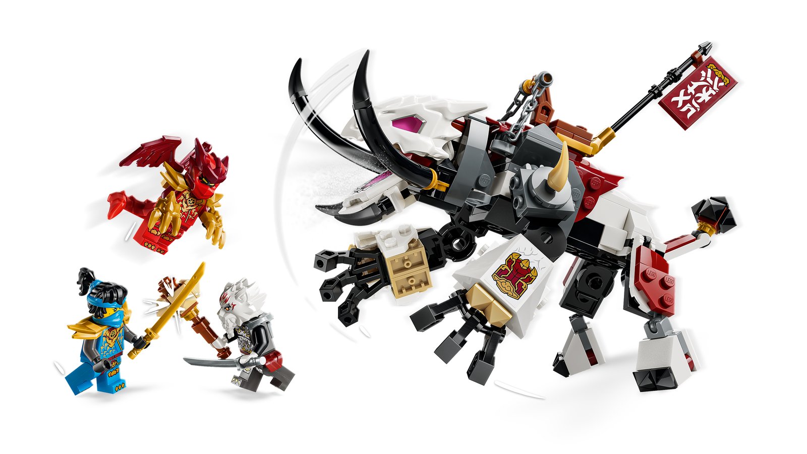 LEGO 71863 LEGO® NINJAGO® 71863 - Zilvar auf seinem Drachentier Grimtak – Detailansicht 1