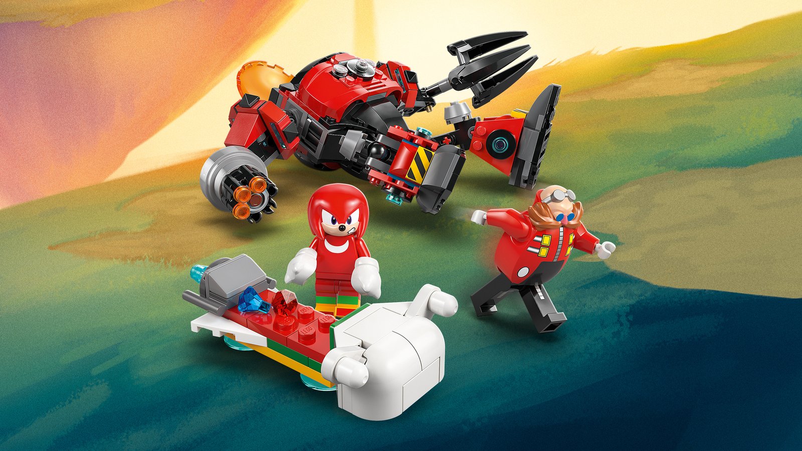 LEGO 77005 LEGO® Sonic 77005 - Knuckles vs. Dr. Eggmans Egg Crusher Mech – Detailansicht 4