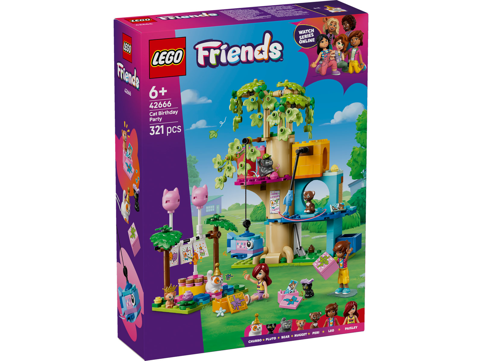 LEGO® Friends 42666 - Katzengeburtstagsparty & Baumhaus LEGO® Friends 42666 - Katzengeburtstagsparty & Baumhaus