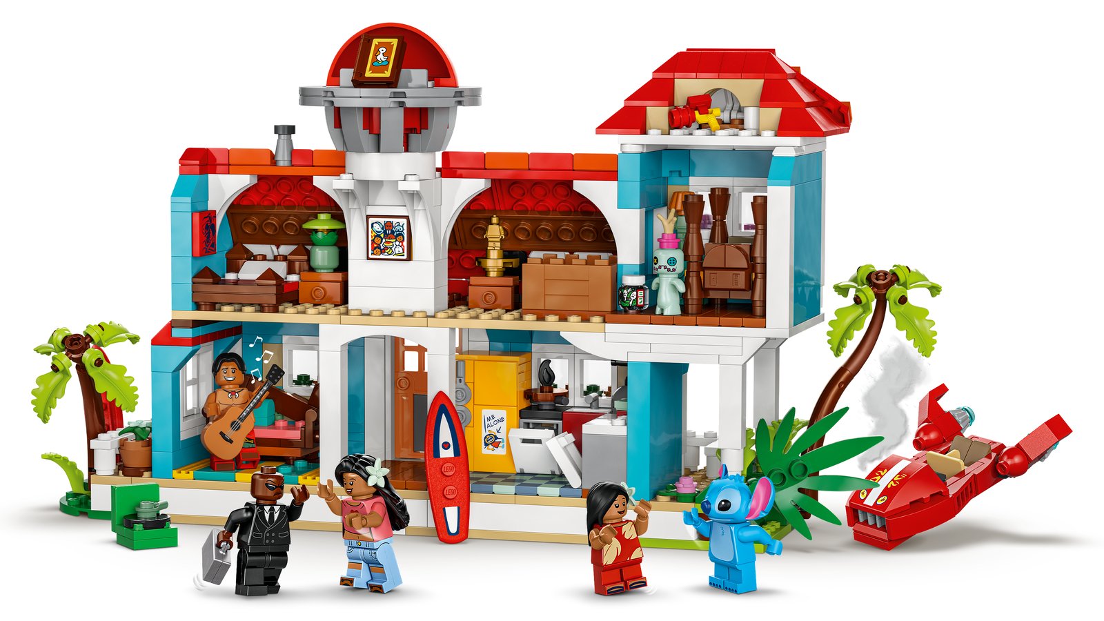 LEGO 43268 LEGO® Disney Classic 43268 - Das Strandhaus aus „Lilo und Stitch“ – Detailansicht 2
