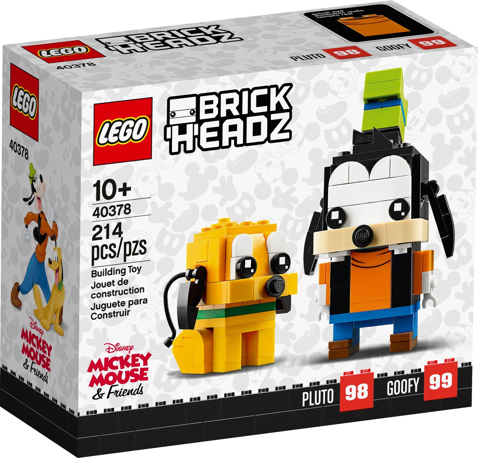 LEGO® BrickHeadz™ 40378 - Goofy & Pluto