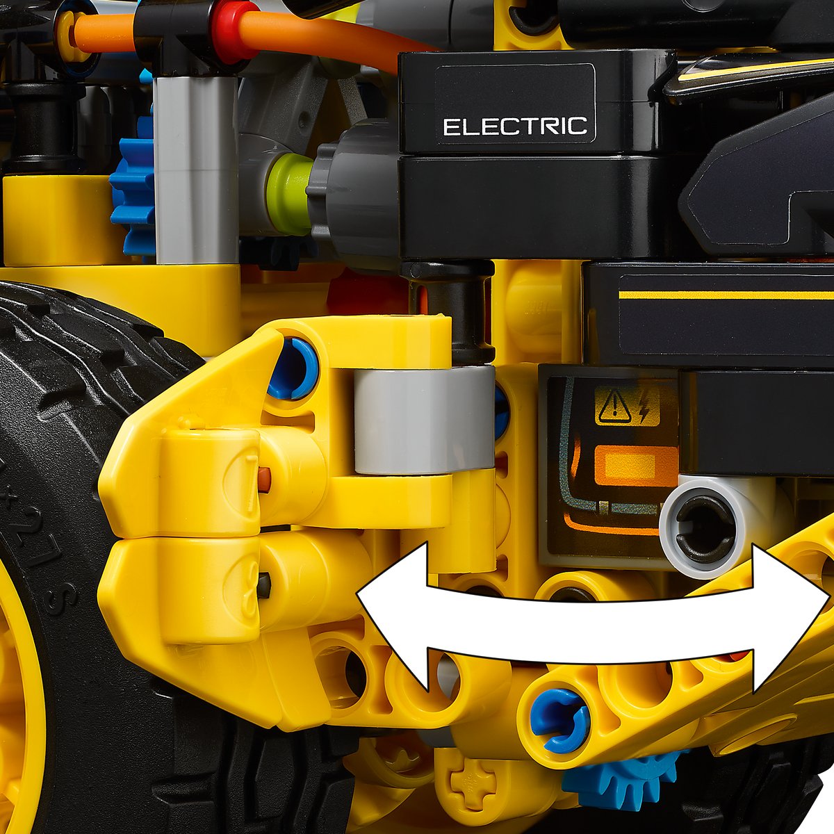 LEGO 42209 LEGO® Technic 42209 - Volvo L120 Electric Radlader – Funktionsbild 13