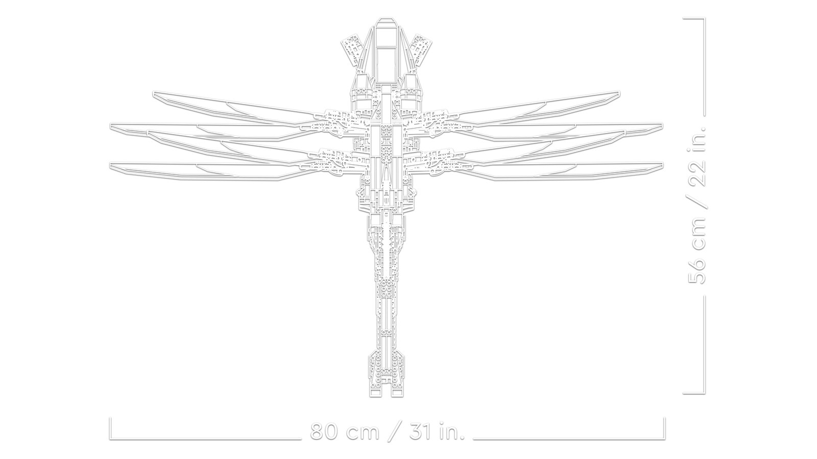 LEGO 10327 LEGO® Icons 10327 - Dune Atreides Royal Ornithopter – Detailansicht 9