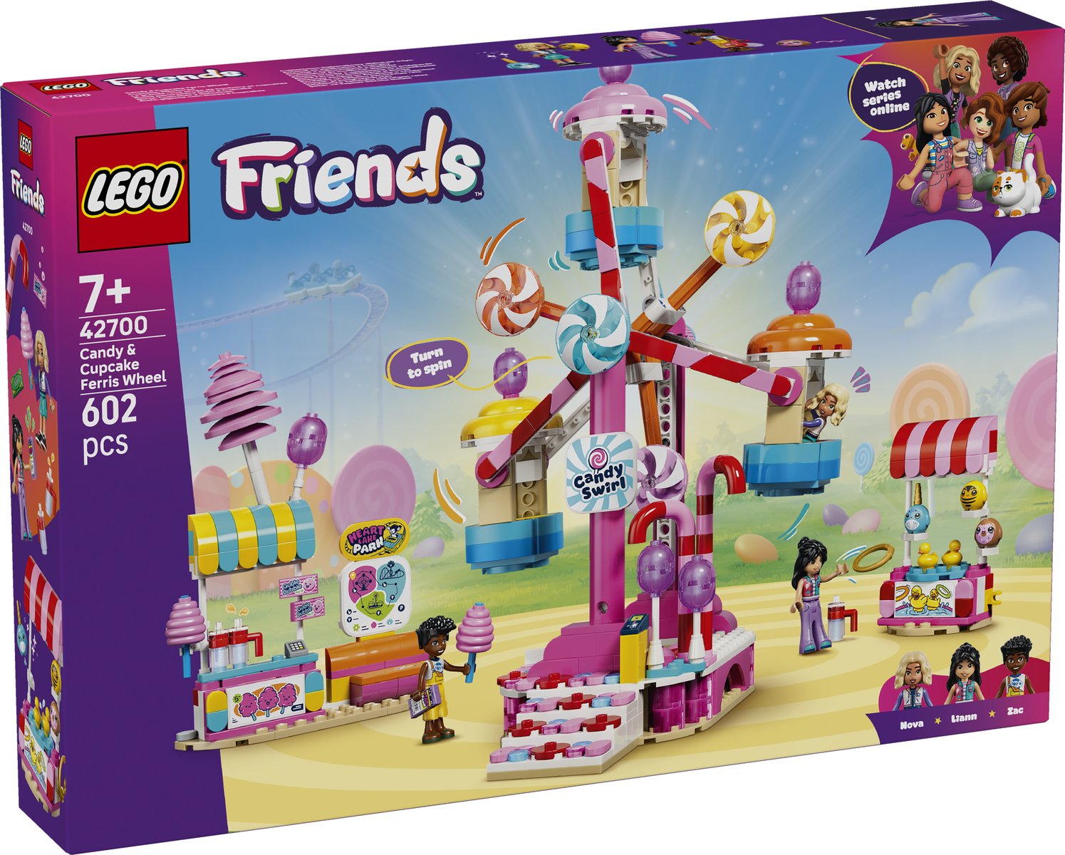 LEGO 42700 LEGO® Friends 42700 - Cupcake-Riesenrad – Verpackung vorne