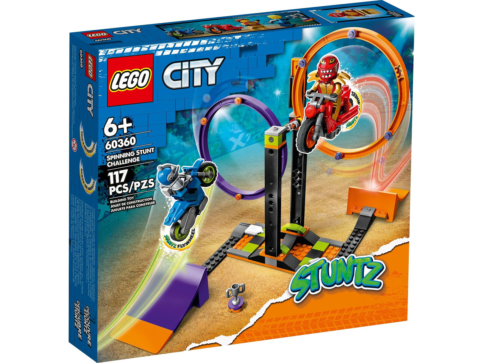 LEGO® City 60360 - Kreisende Reifen-Challenge