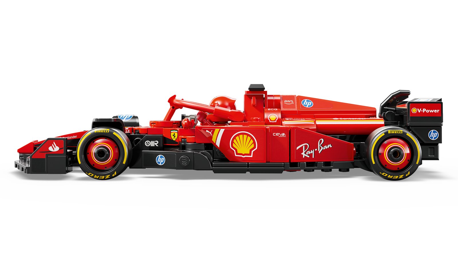 LEGO 77242 LEGO® Speed Champions 77242 - Ferrari SF-24 F1® Rennauto – Detailansicht 1