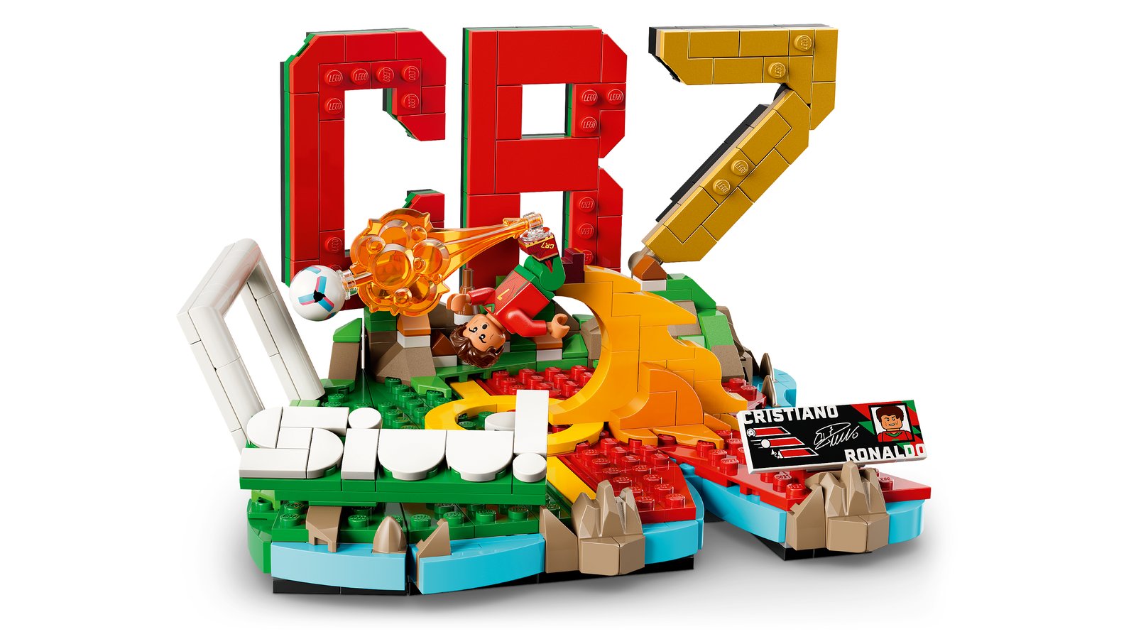 LEGO 43012 LEGO® Editions 43012 - Cristiano Ronaldo – Fußball-Highlights – Primäres Produktbild