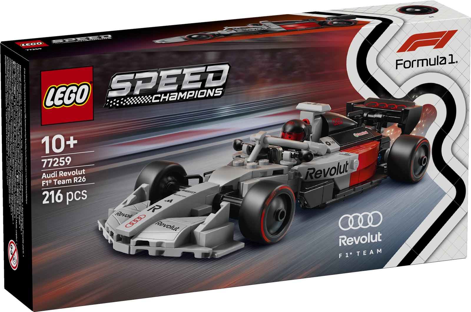 LEGO® Speed Champions 77259 - Audi Revolut F1® Team R26 Rennwagen