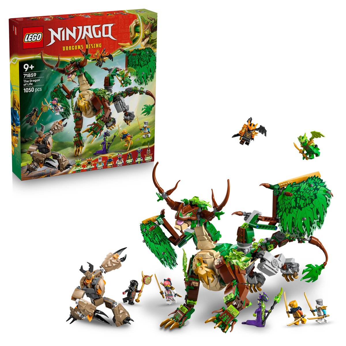LEGO 71859 LEGO® Ninjago 71859 - Der Drache des Lebens – Box & Produkt