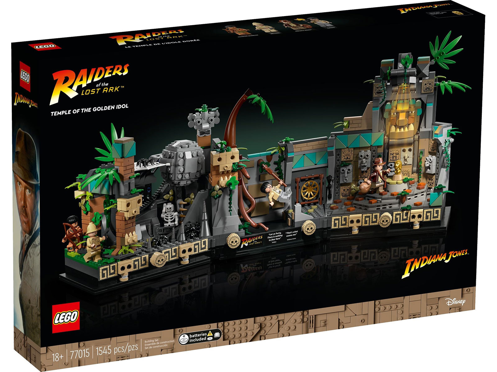 LEGO® Indiana Jones™ 77015 - Tempel des goldenen Götzen LEGO® Indiana Jones™ 77015 - Tempel des goldenen Götzen
