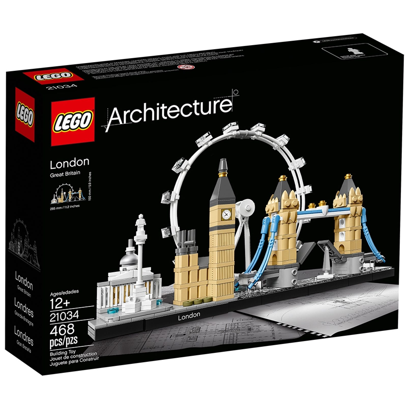 LEGO® Architecture 21034 - London LEGO® Architecture 21034 - London - Box Front