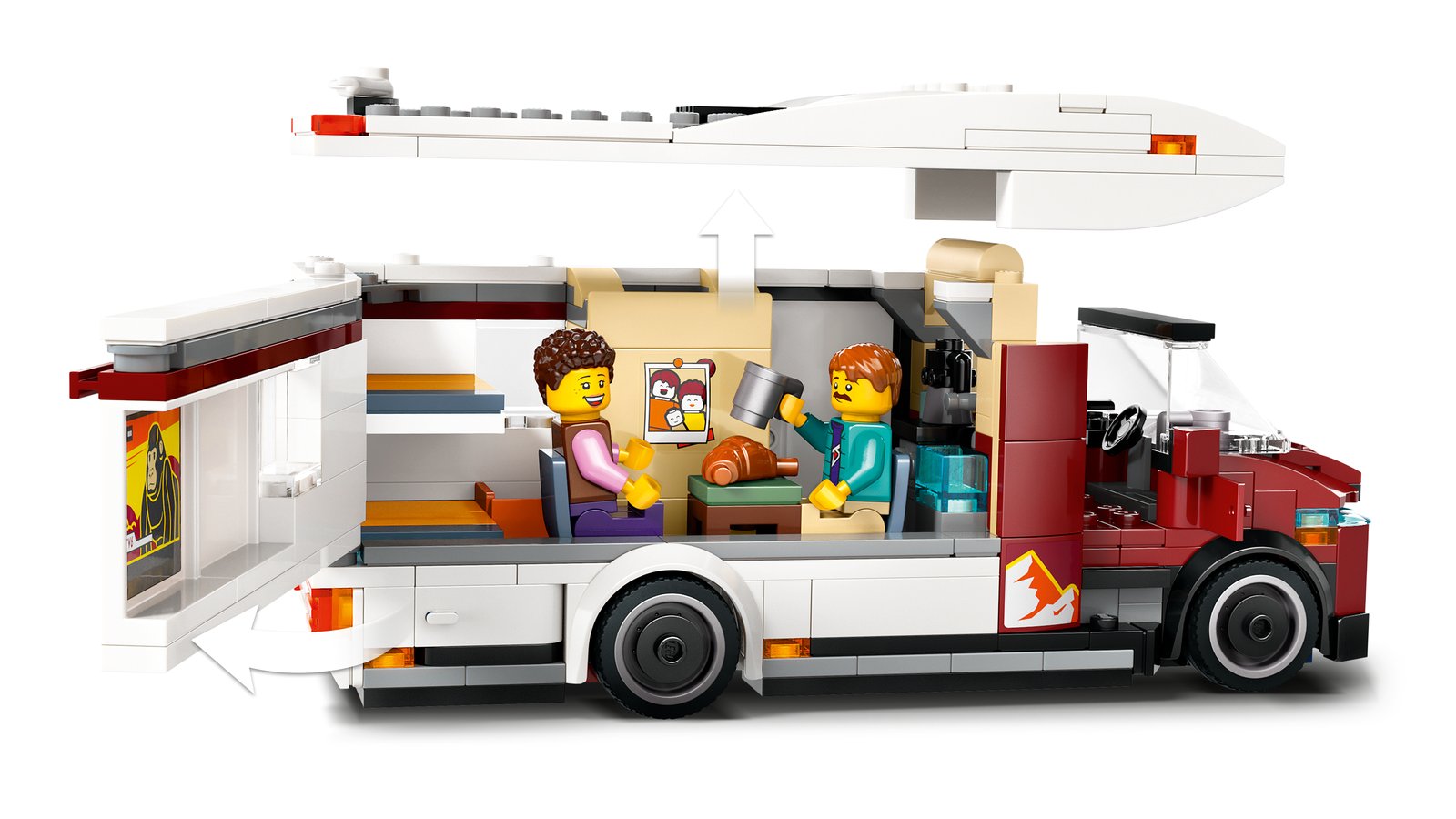 LEGO 60454 LEGO® City 60454 - Abenteuer-Wohnmobil – Detailansicht 2