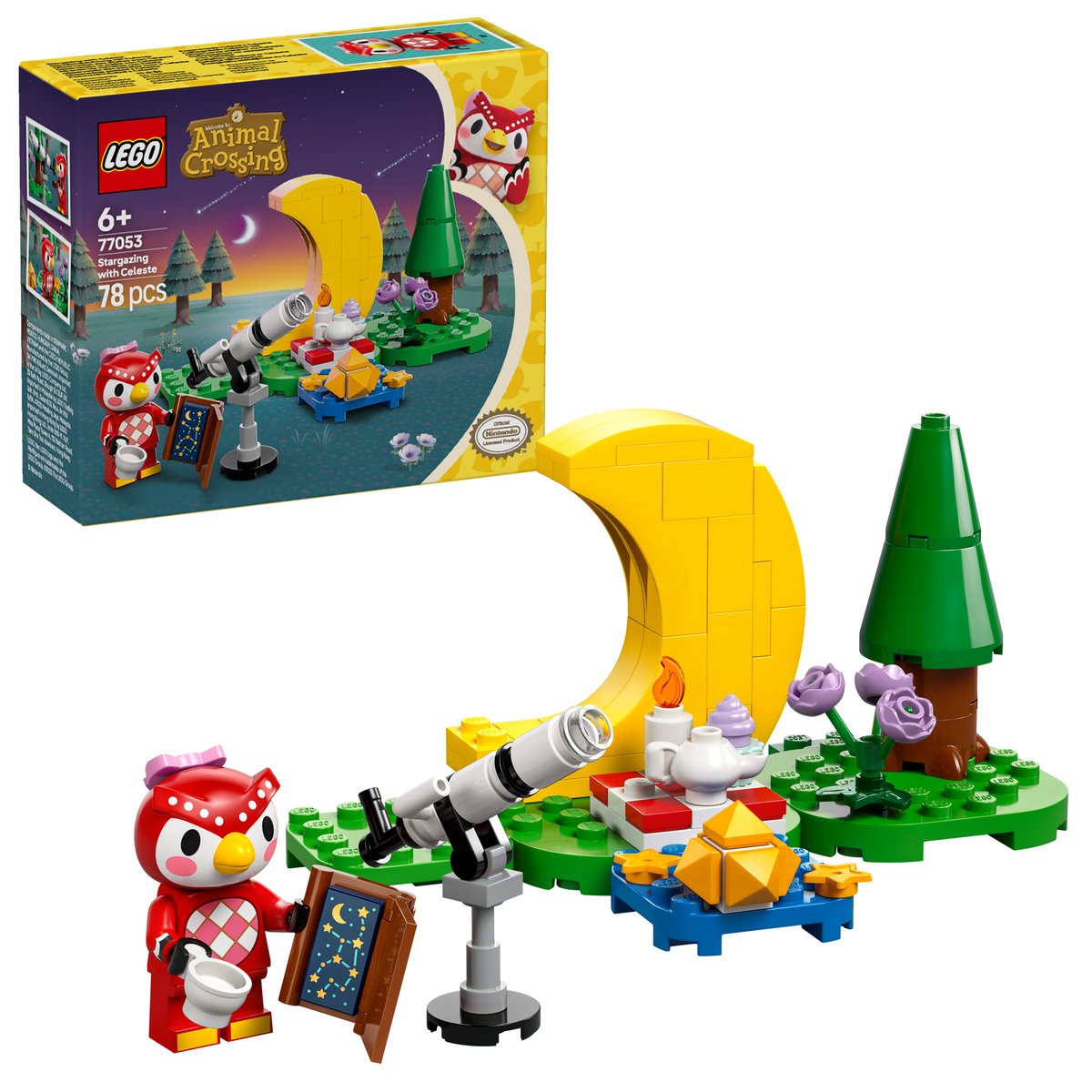 LEGO 77053 LEGO® Animal Crossing 77053 - Sternbeobachtung mit Eufemia – Box & Produkt