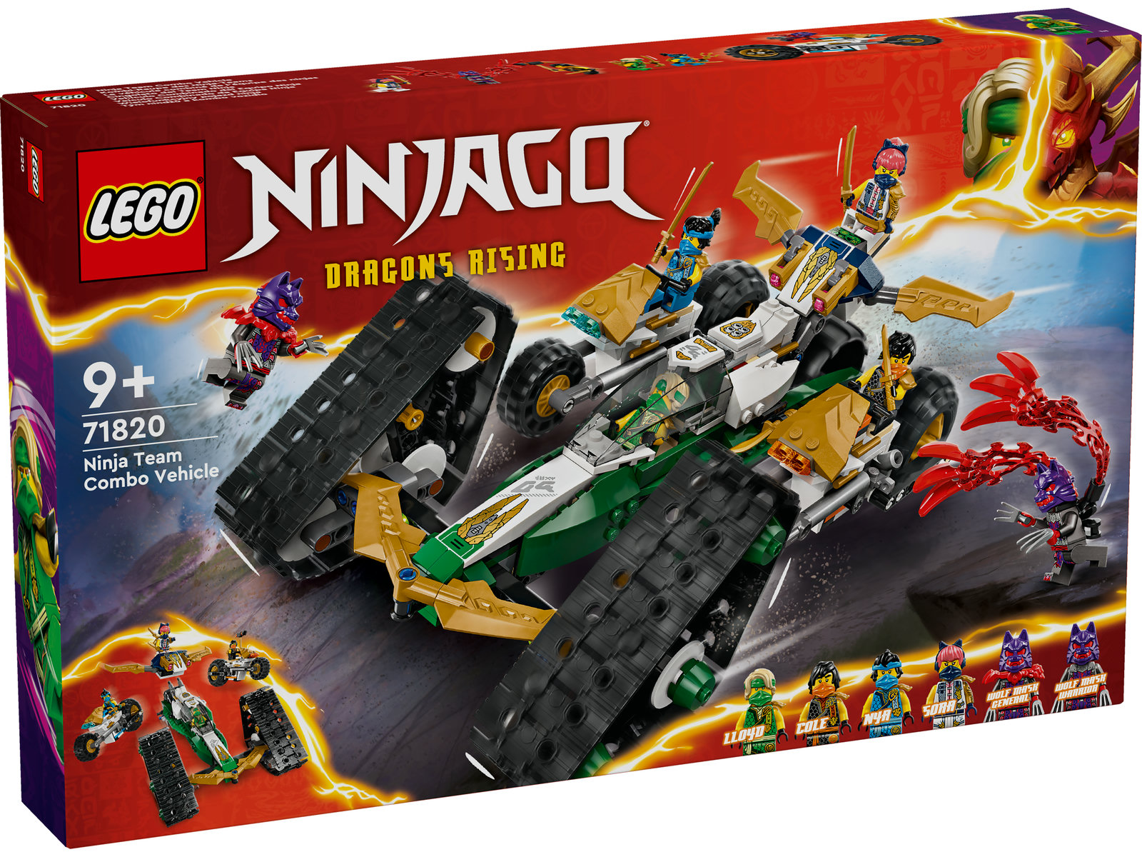 LEGO® Ninjago 71820 - Kombi-Raupe des Ninja-Teams
