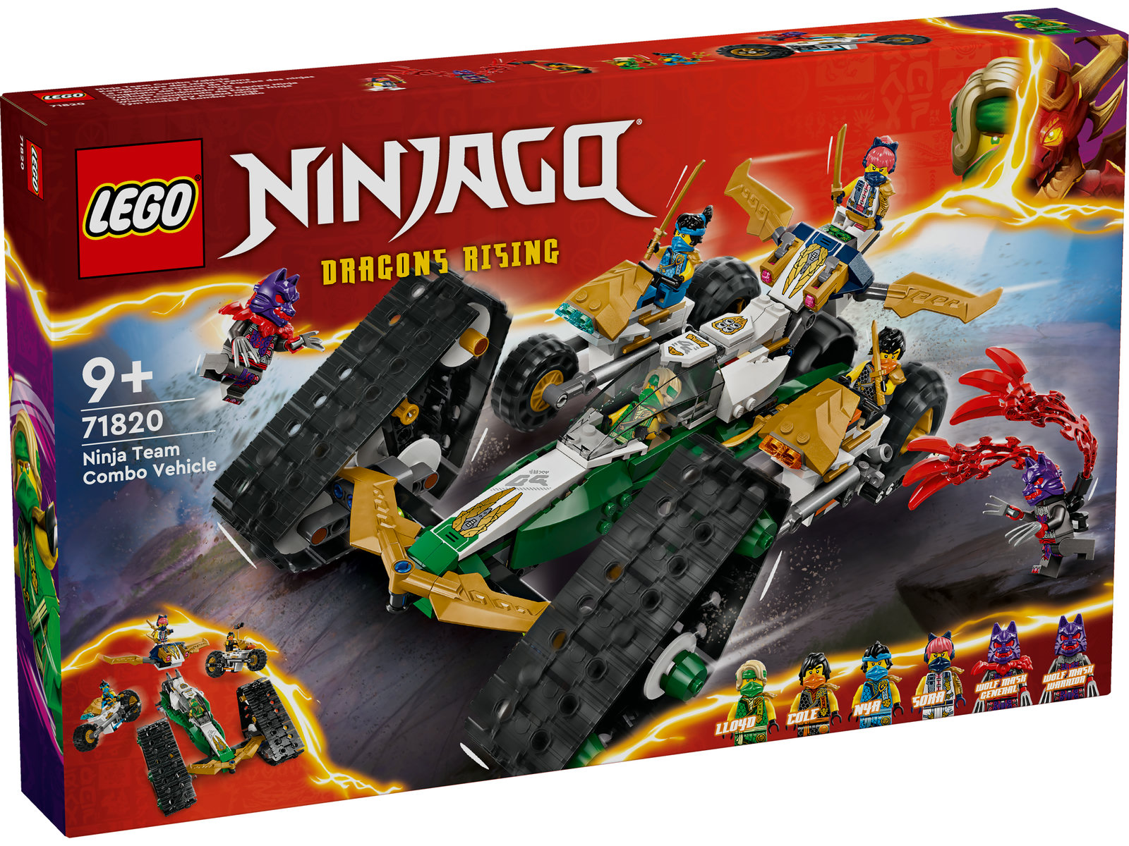 LEGO® Ninjago 71820 - Kombi-Raupe des Ninja-Teams LEGO® Ninjago 71820 - Kombi-Raupe des Ninja-Teams