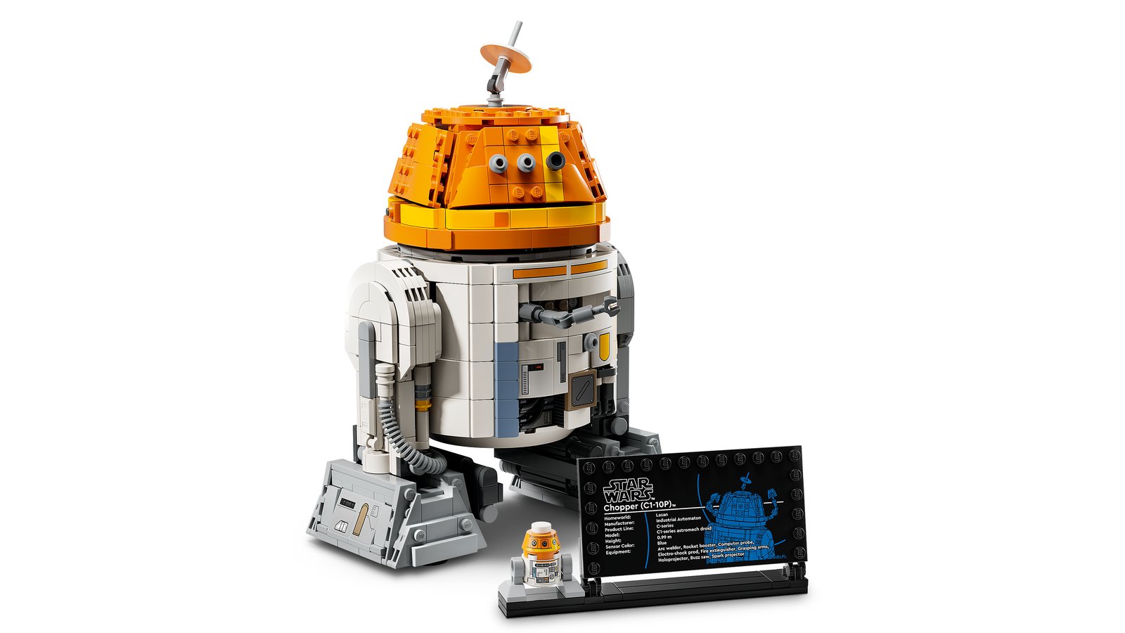LEGO 75416 LEGO® Star Wars™ 75416 - Astromech-Droide Chopper (C1-10P)™ – Detailansicht 4