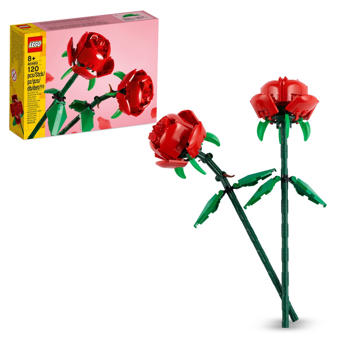 LEGO 40460 LEGO® Iconic 40460 - Rosen – Box & Produkt