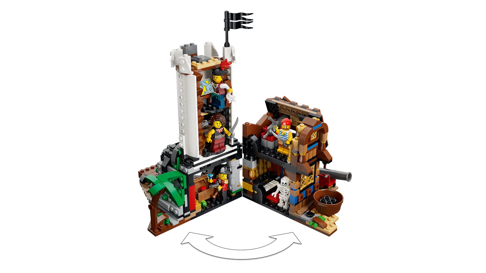 LEGO 31387 LEGO® Creator 31387 - Legendäres Piratenschiff – Detailansicht 9