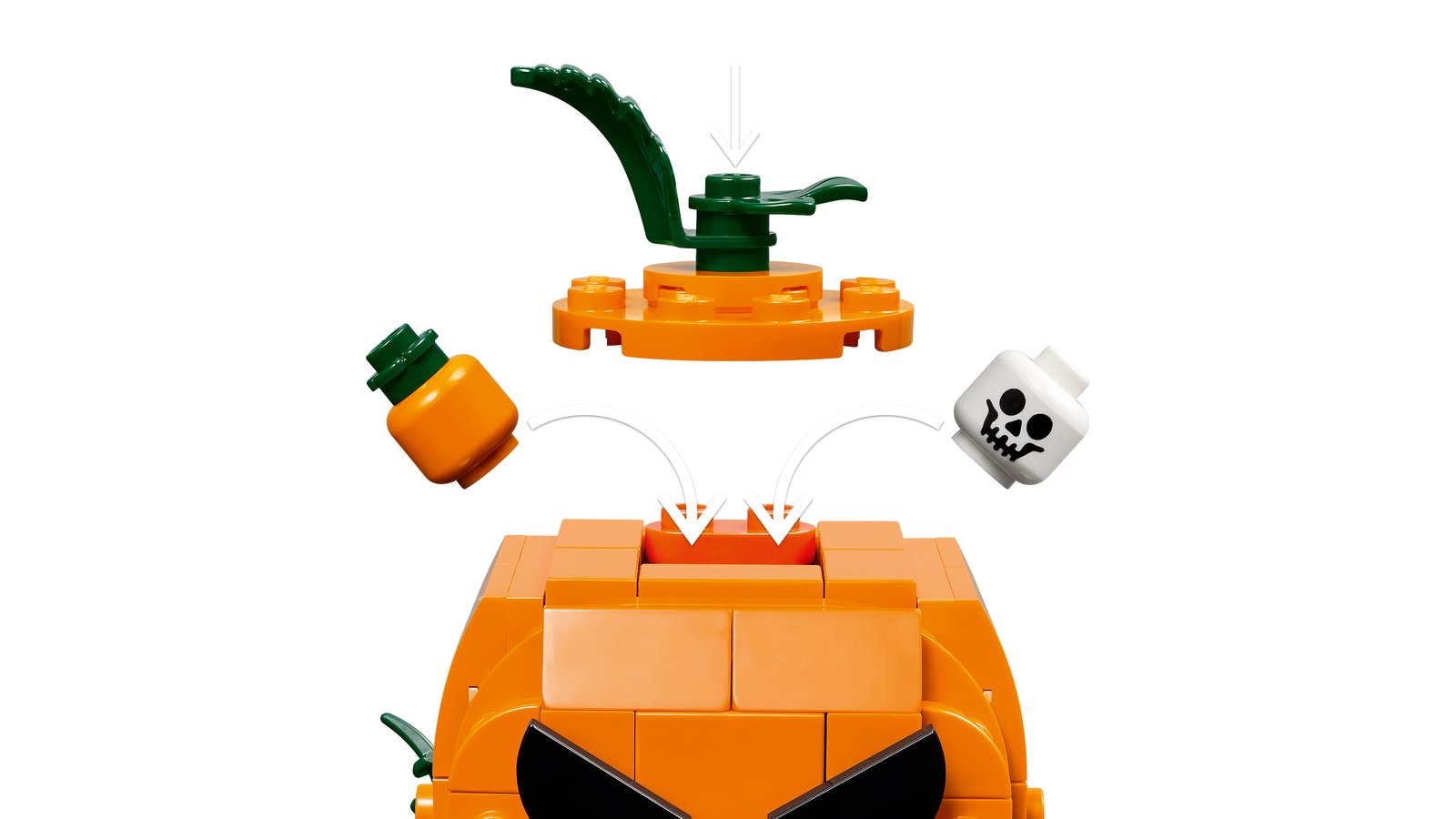 LEGO 40822 LEGO® LEGO Iconic 40822 - Pickup mit Halloweenkürbis – Detailansicht 3