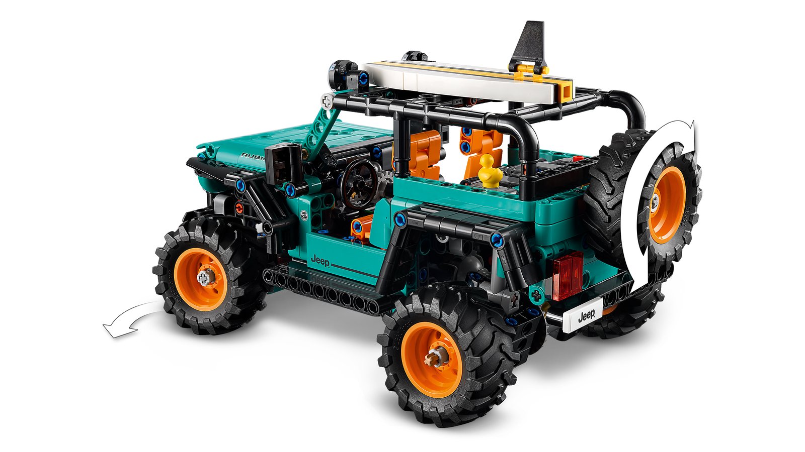 LEGO 42227 LEGO® Technic 42227 - Jeep® Wrangler Rubicon Geländewagen – Detailansicht 4