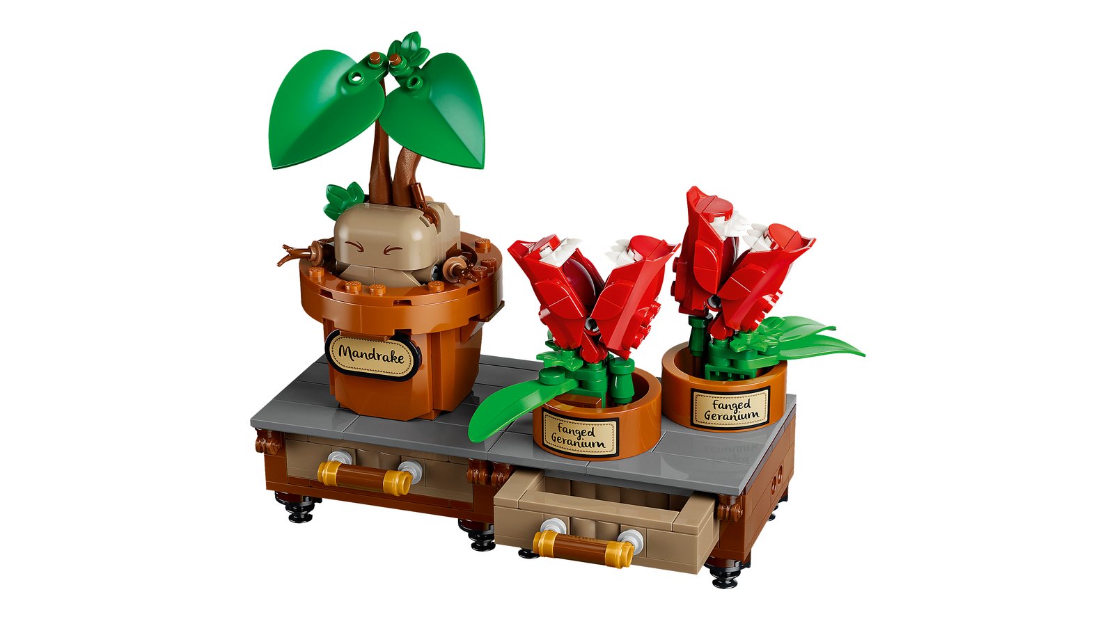 LEGO 76474 LEGO® Harry Potter™ 76474 - Schloss Hogwarts™: Kräuterkunde-Pflanzen – Detailansicht 2
