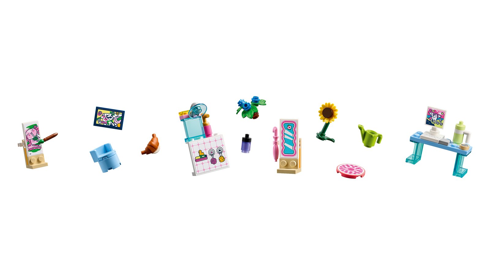 LEGO 42697 LEGO® Friends 42697 - Kreativer Puppenhauskoffer – Detailansicht 8