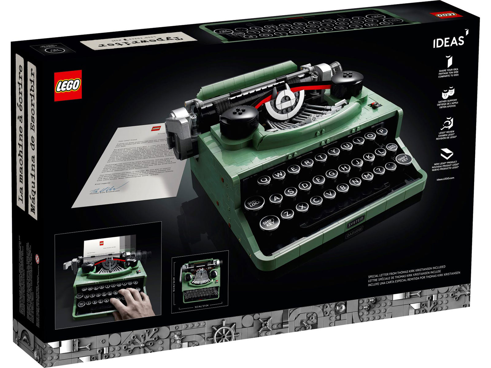 LEGO® Ideas 21327 - Schreibmaschine