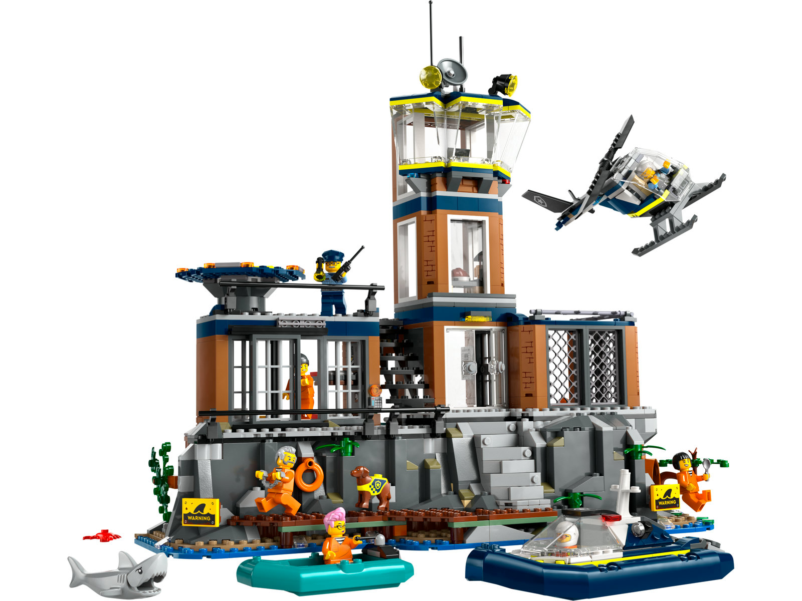 LEGO® City 60419 - Polizeistation auf der Gefängnisinsel