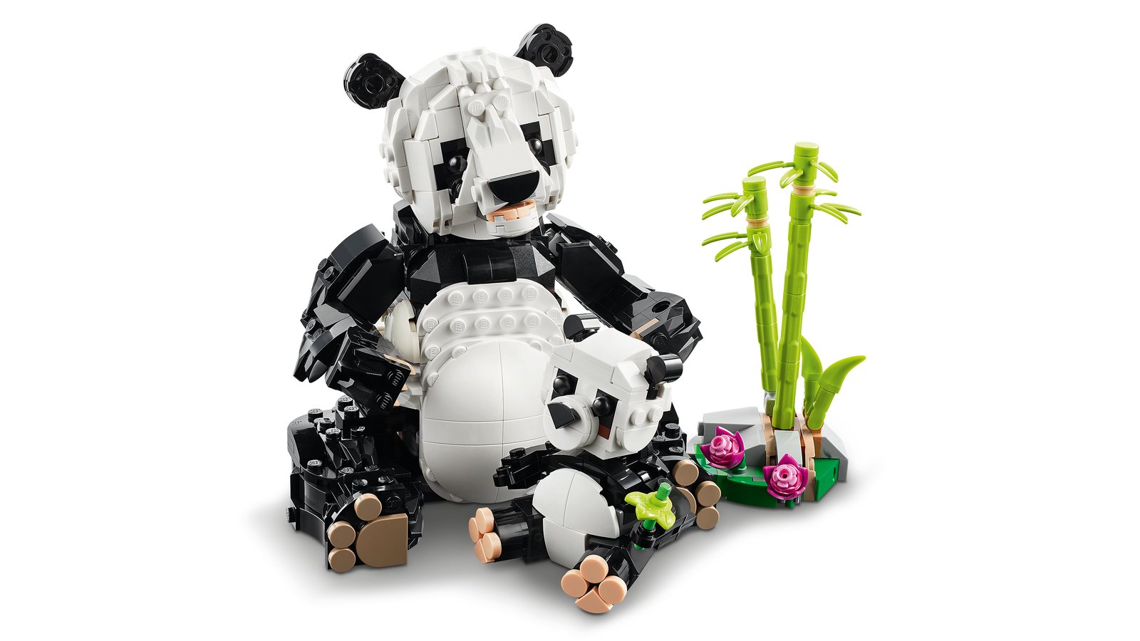 LEGO 31165 LEGO® Creator 31165 - Wilde Tiere: Pandafamilie – Detailansicht 2