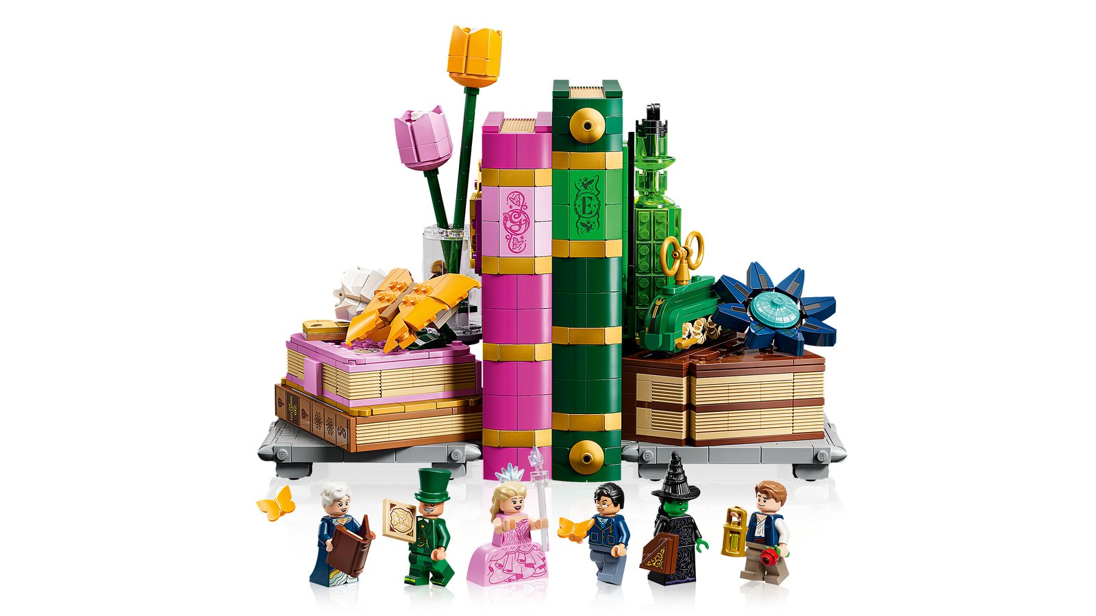 LEGO 75691 LEGO® Wicked 75691 - Glinda und Elphaba Bücherstützen – Detailansicht 2