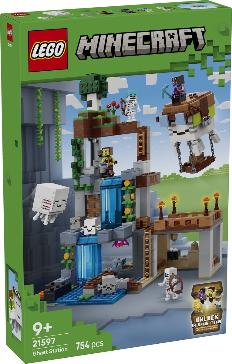 LEGO 21597 LEGO® Minecraft® 21597 - Ghast-Station – Verpackung vorne