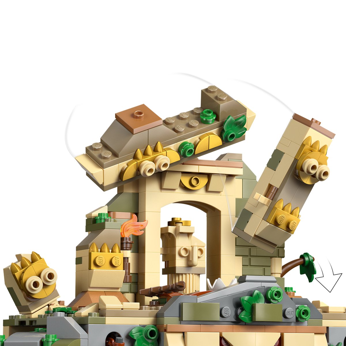 LEGO 76976 LEGO® Jurassic World 76976 - Spinosaurier & Quetzalcoatlus: Hubschrauber-Einsatz – Detailansicht 3