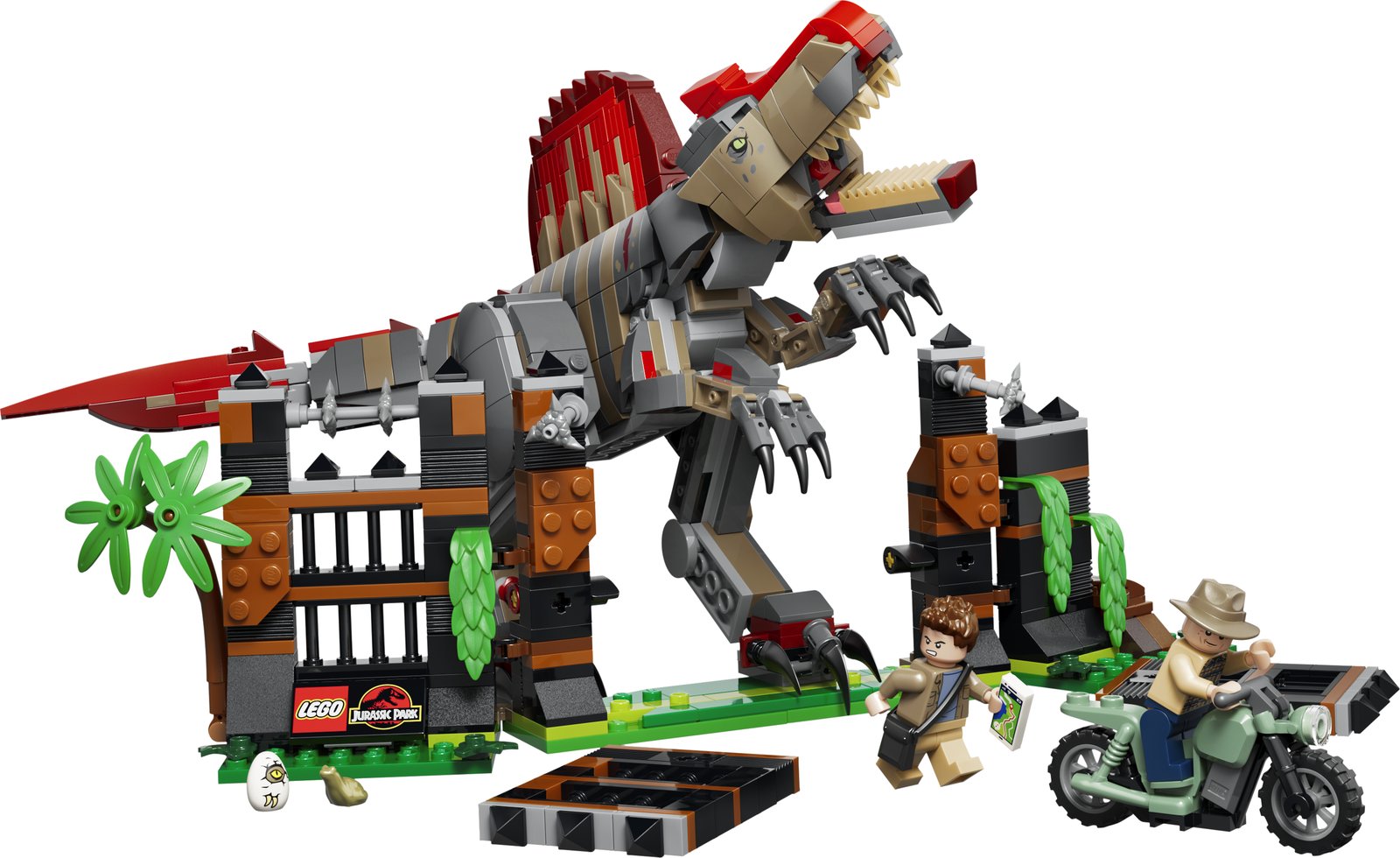 LEGO 77982 LEGO® Jurassic World 77982 - Flucht des Spinosaurus – Produktfoto