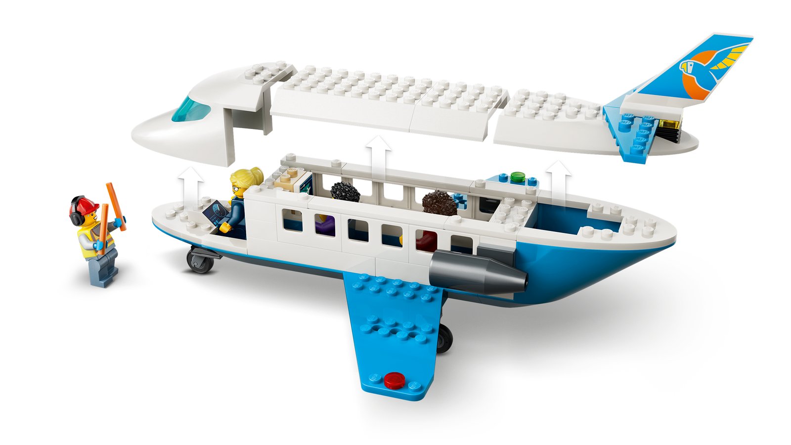 LEGO 60492 LEGO® City 60492 - Passagierjet – Detailansicht 5