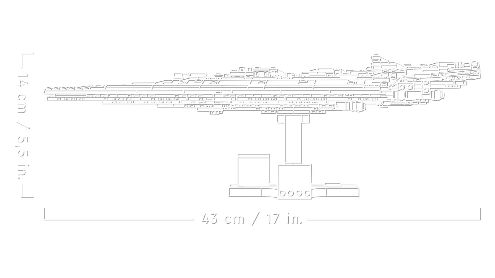 LEGO 75356 LEGO® Star Wars™ 75356 - Supersternzerstörer Executor™ – Detailansicht 4