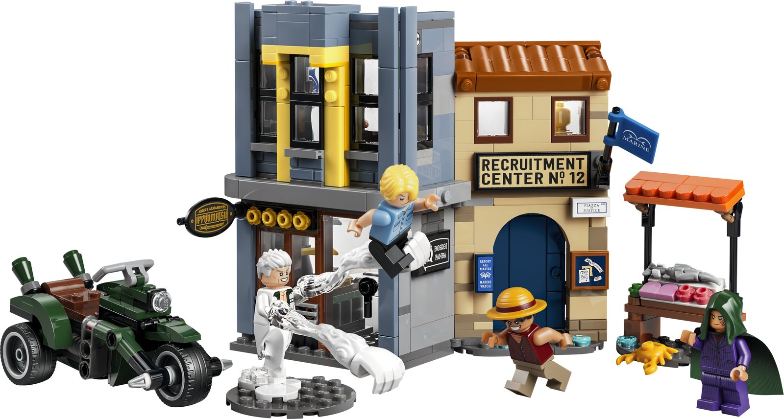 LEGO 75642 LEGO® ONE PIECE 75642 - Showdown mit Kapitän Smoker – Produktfoto