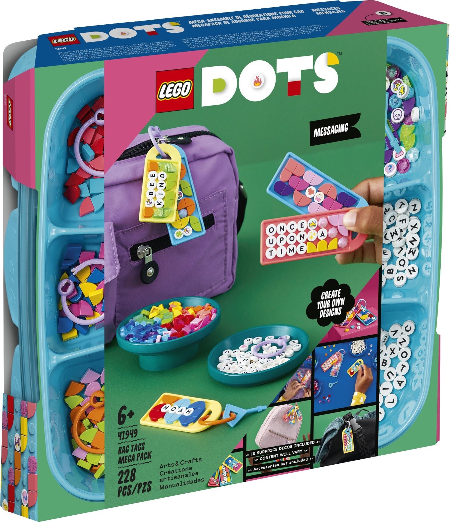 LEGO® DOTS 41949 - Taschenanhänger Kreativset