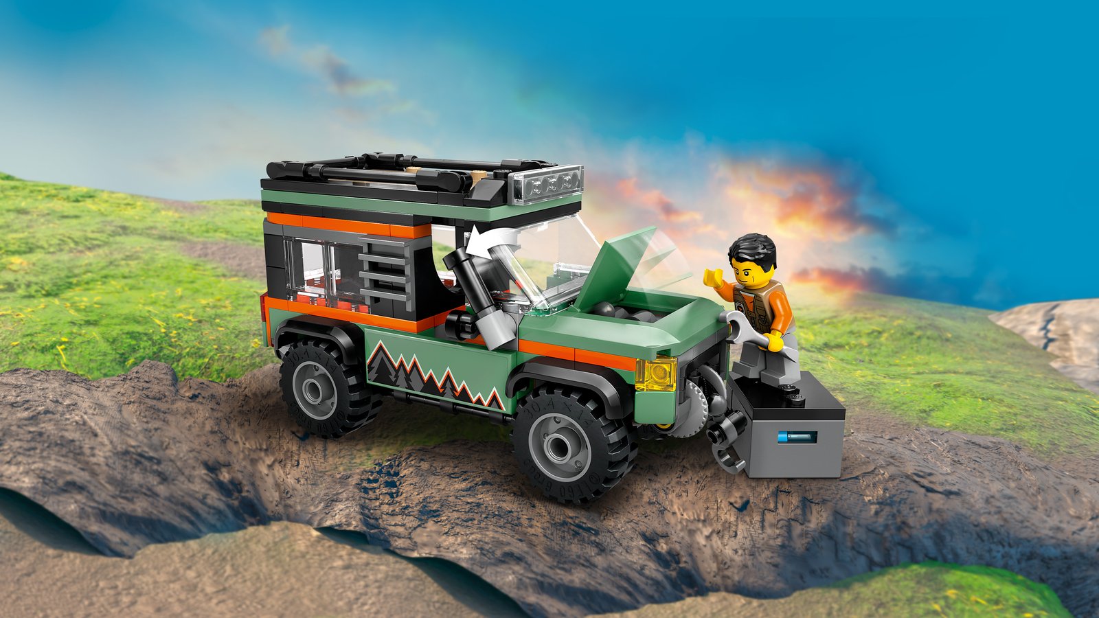 LEGO 60447 LEGO® City 60447 - Offroad Geländewagen – Detailansicht 3