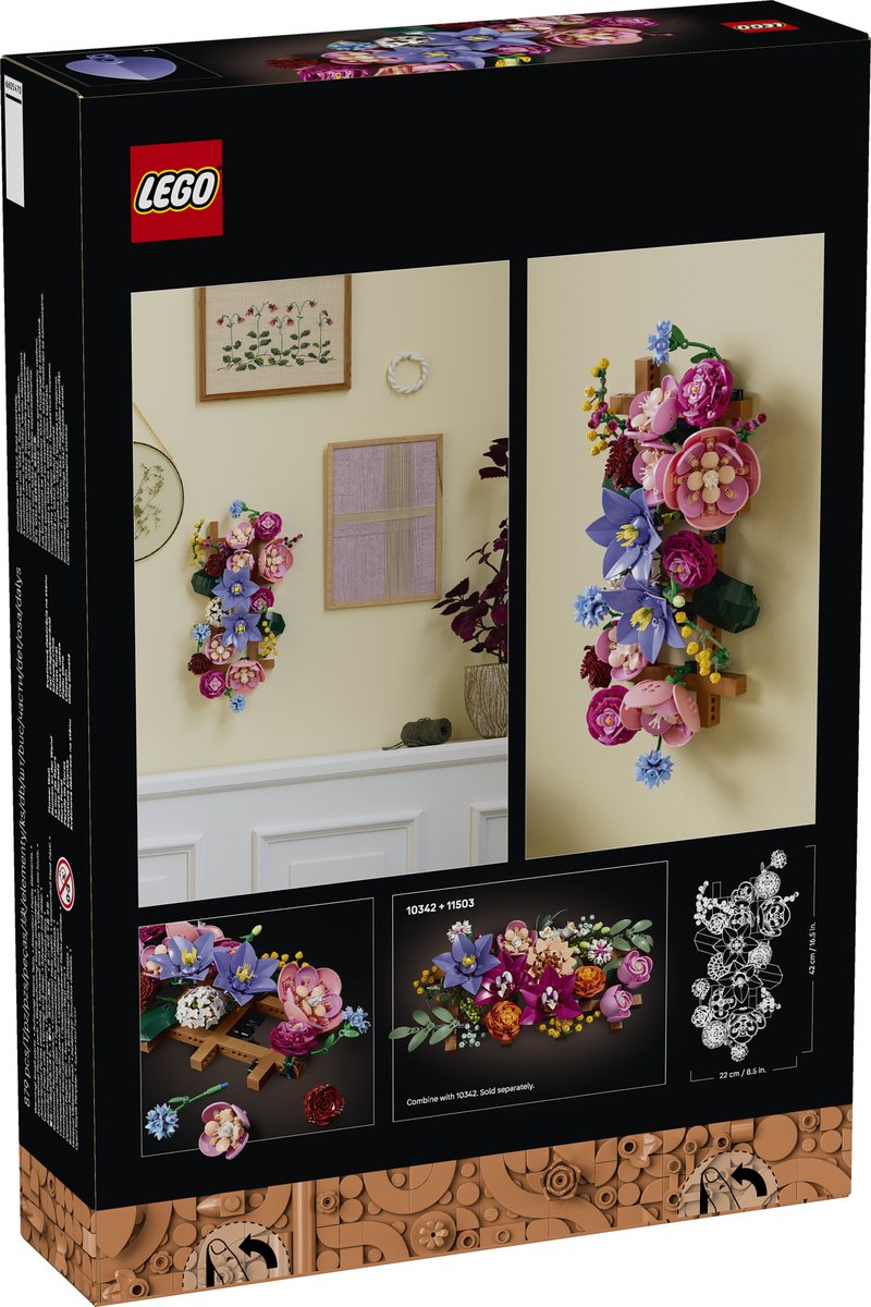 LEGO® Botanicals 11503 - Blumen an der Wand